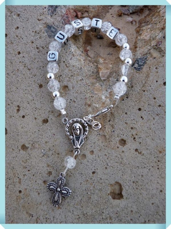 Kalnų krištolo pirmasis rožantėlis